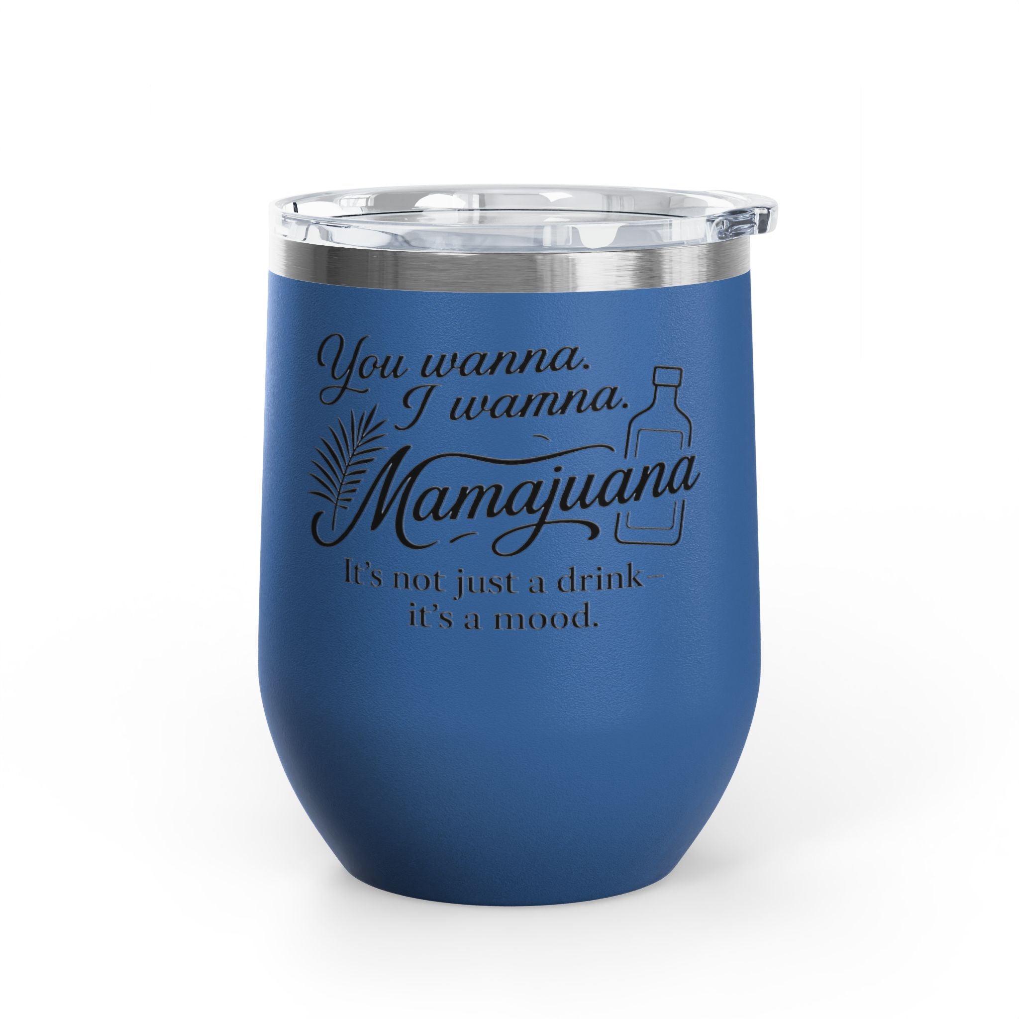 Mamajuana Wine Tumbler – 12oz Insulated Drinkware for Celebrating Life's Moments
