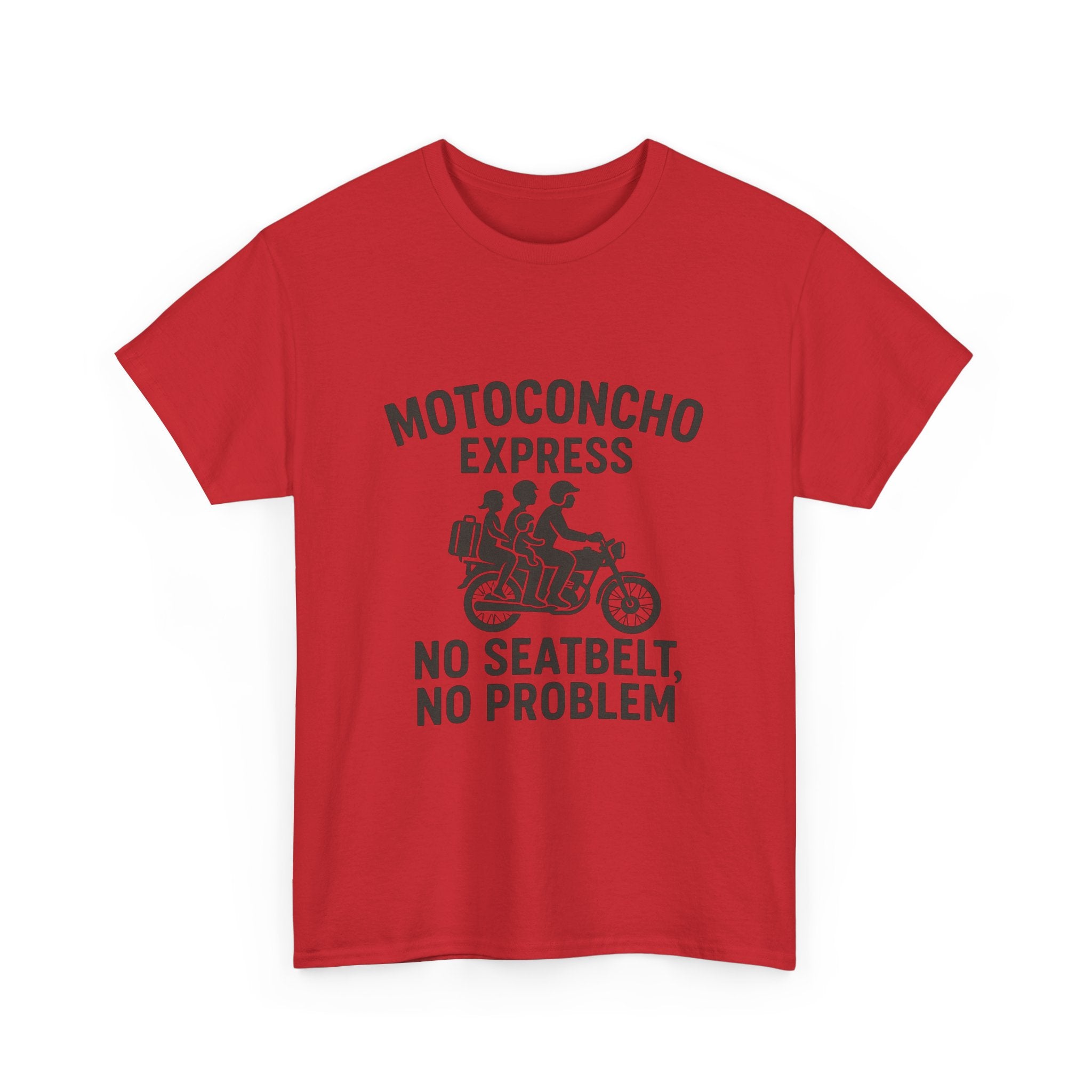 Motoconcho Express Tee, Funny Motorcycle Shirt, Unisex Cotton Tee, Gift for Bikers, Casual Wear for Every Occasion