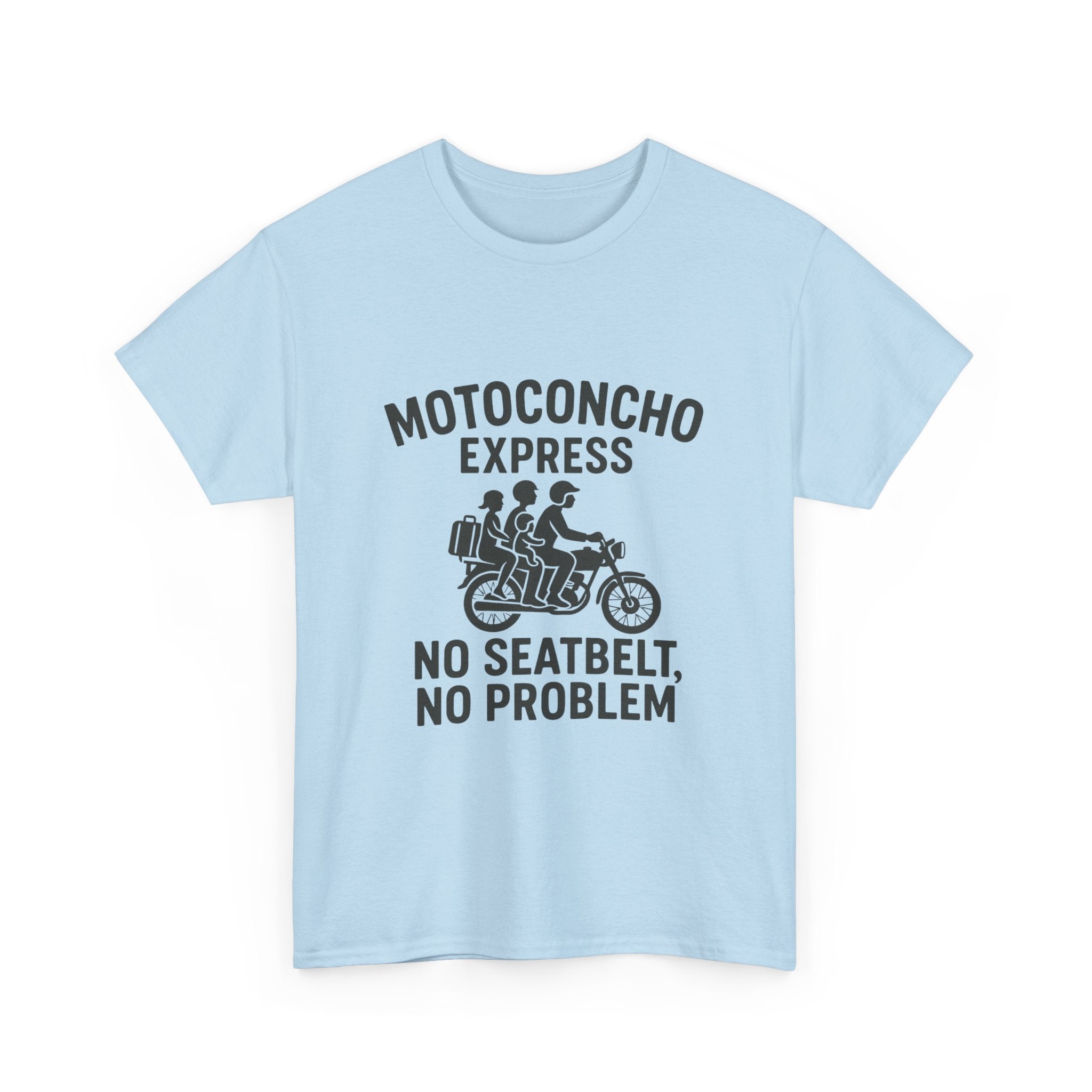 Motoconcho Express Tee, Funny Motorcycle Shirt, Unisex Cotton Tee, Gift for Bikers, Casual Wear for Every Occasion