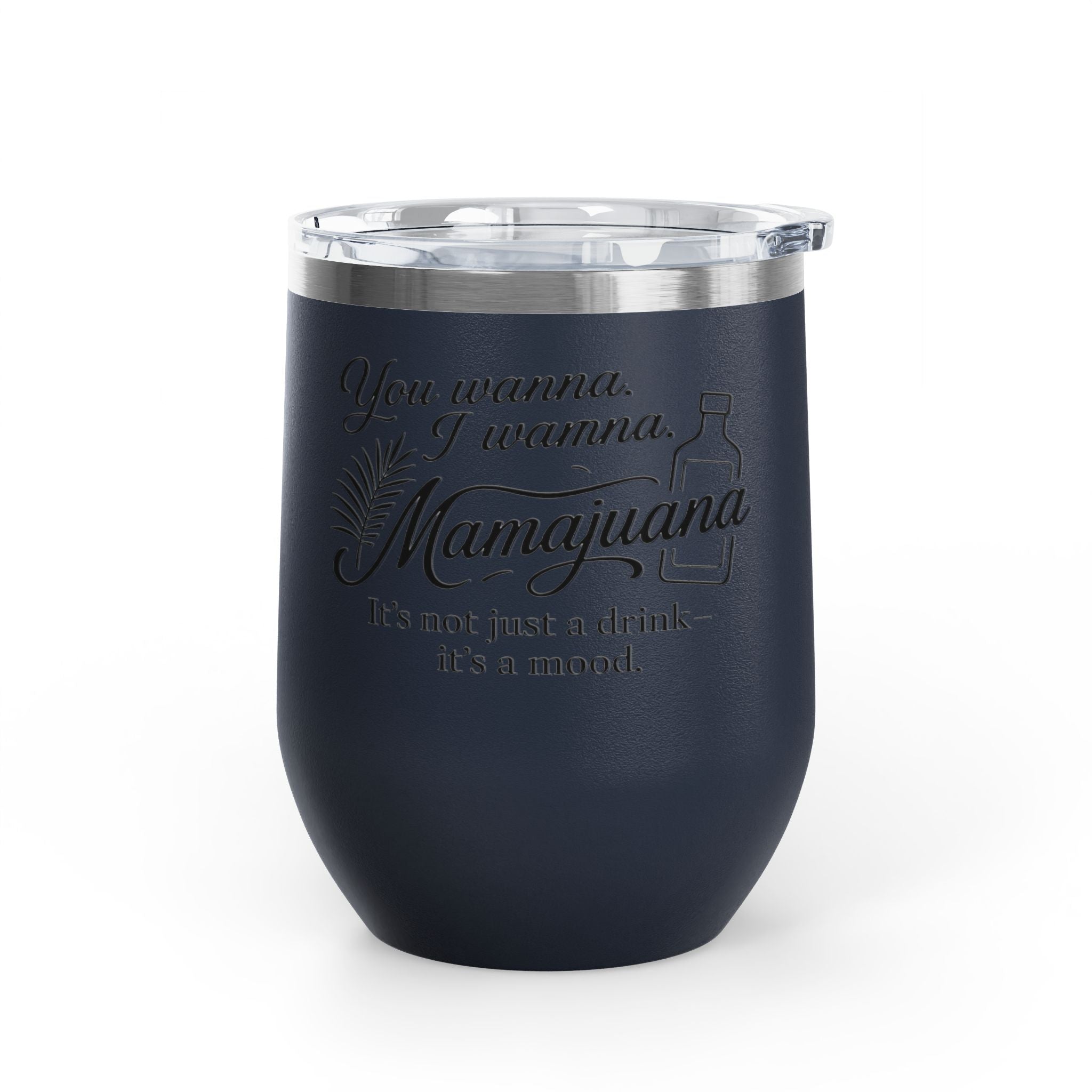 Mamajuana Wine Tumbler – 12oz Insulated Drinkware for Celebrating Life's Moments