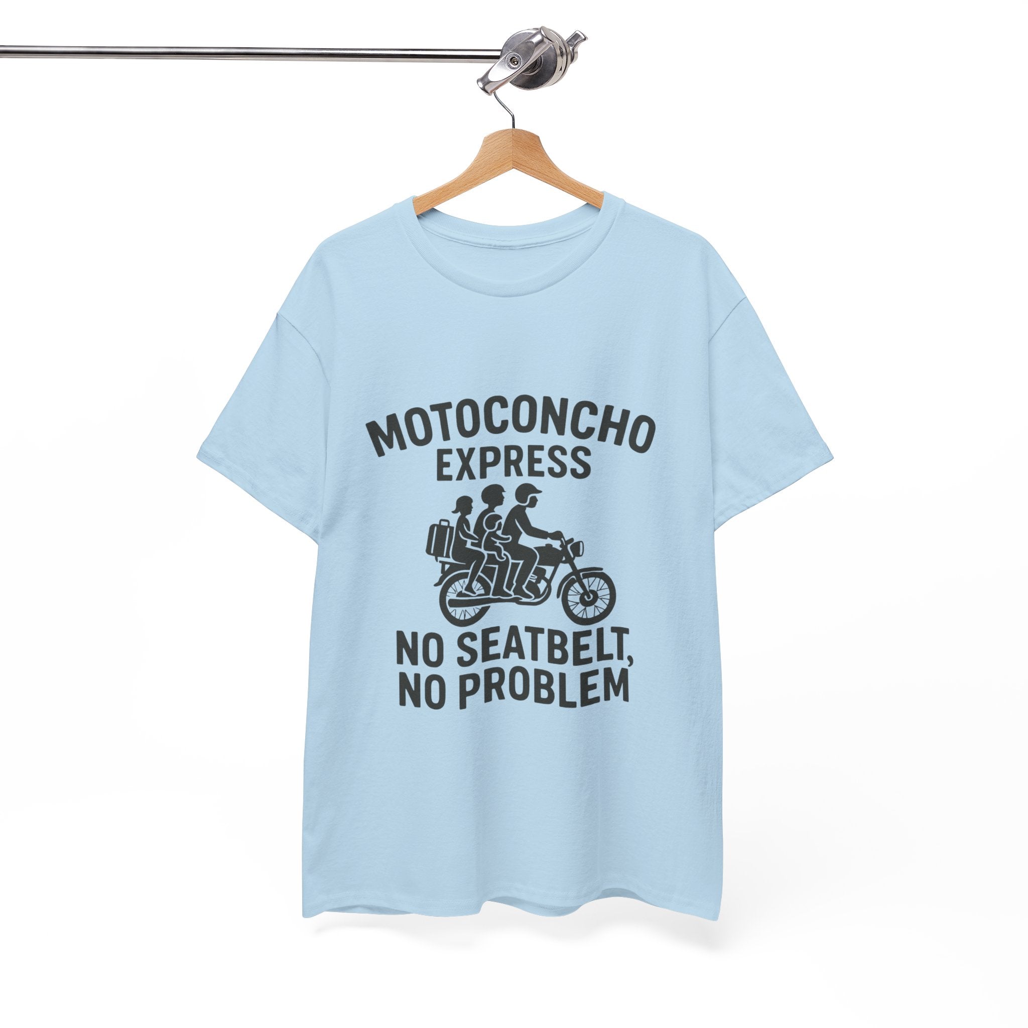 Motoconcho Express Tee, Funny Motorcycle Shirt, Unisex Cotton Tee, Gift for Bikers, Casual Wear for Every Occasion