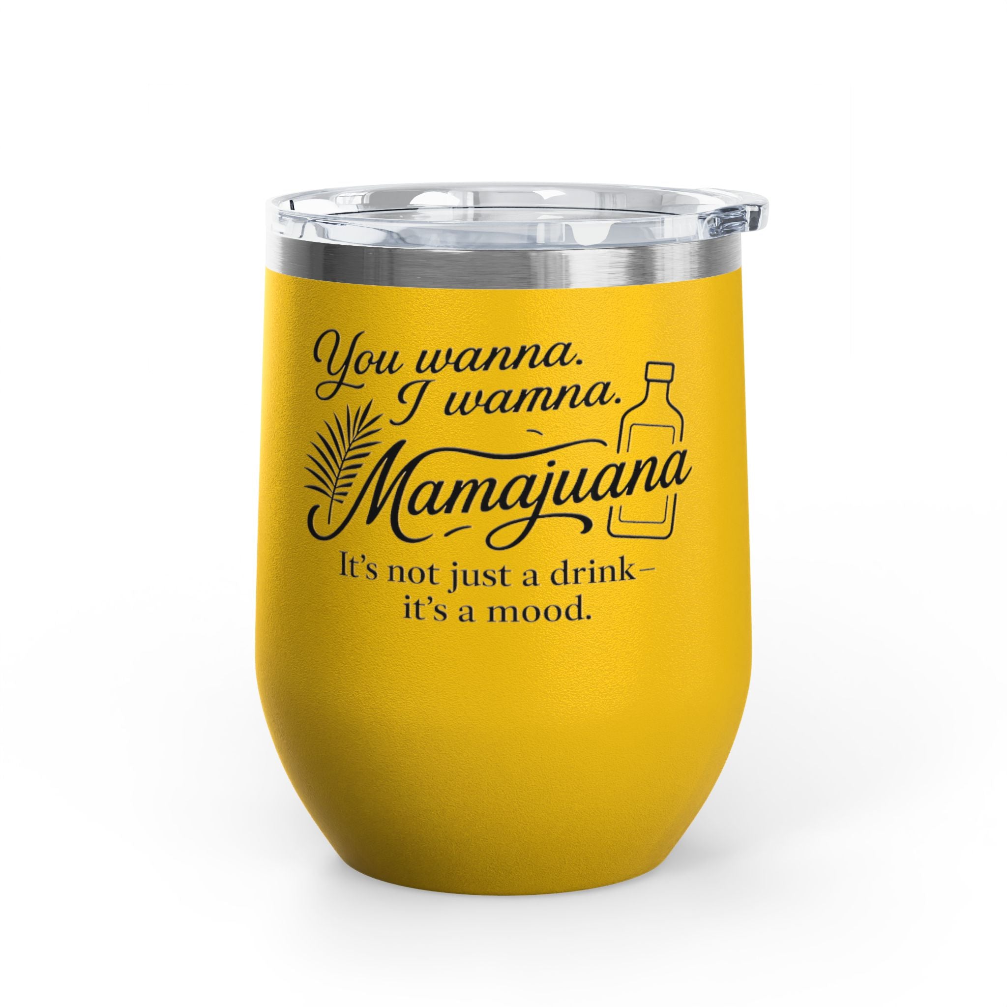 Mamajuana Wine Tumbler – 12oz Insulated Drinkware for Celebrating Life's Moments