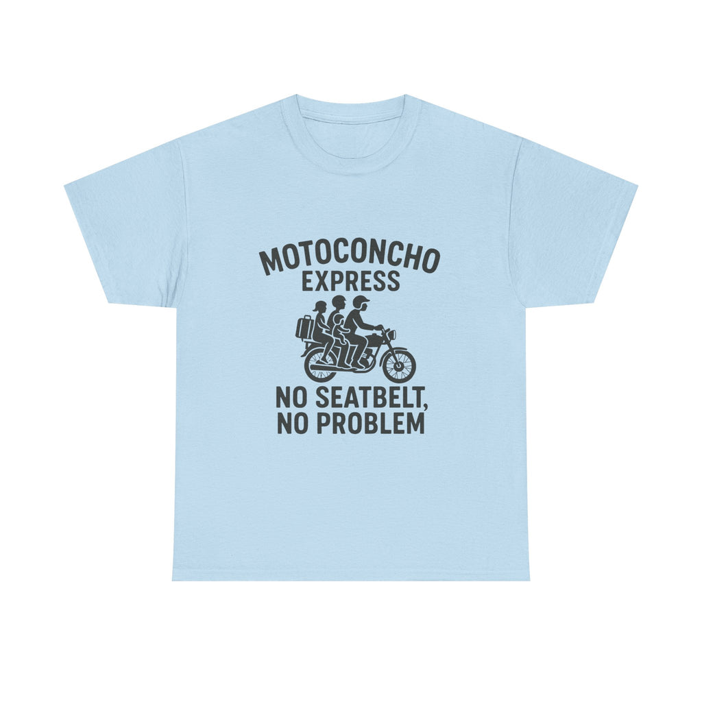 Camiseta Motoconcho Express, divertida camiseta de motociclista, camiseta unisex de algodón, regalo para motociclistas, ropa informal para cualquier ocasión.