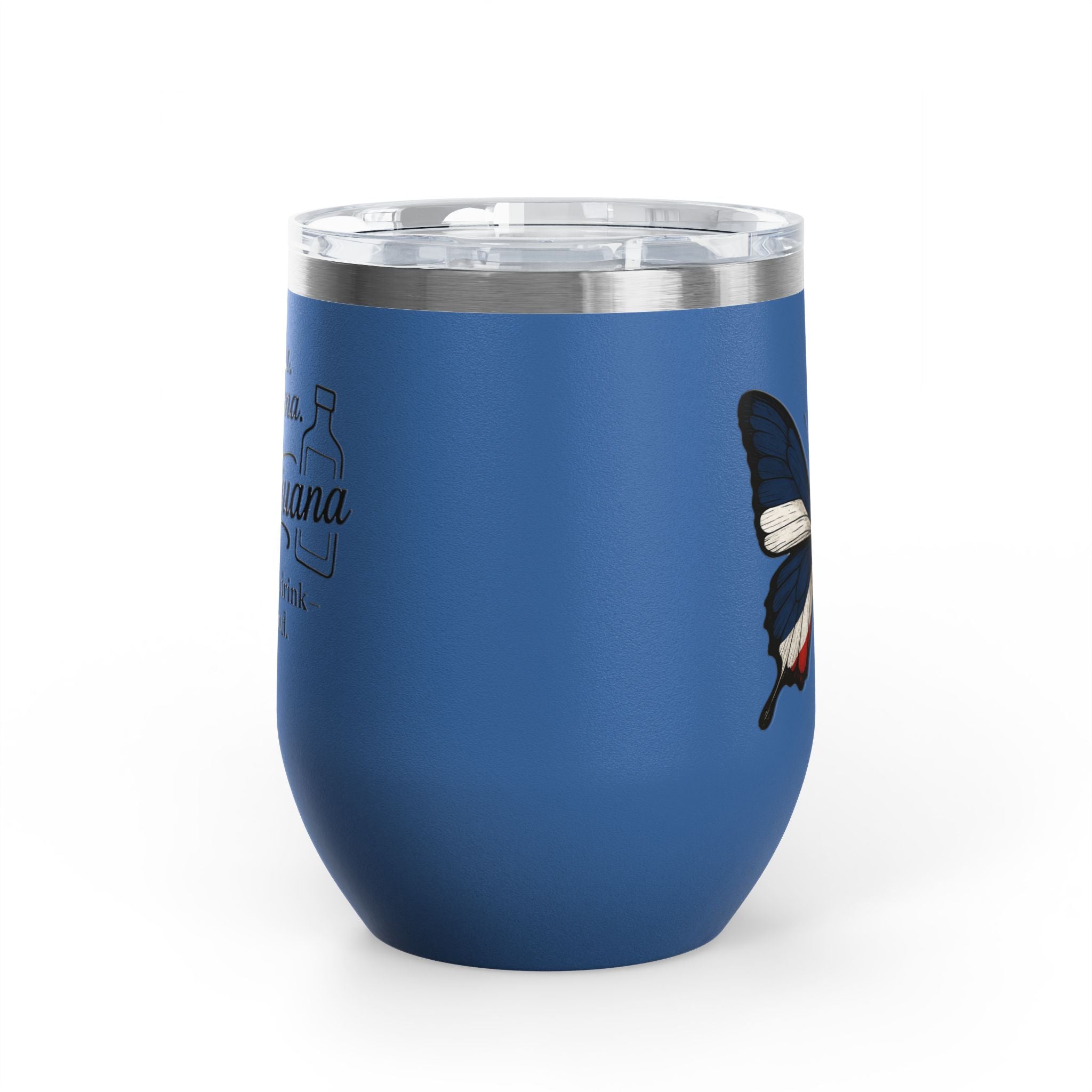 Mamajuana Wine Tumbler – 12oz Insulated Drinkware for Celebrating Life's Moments