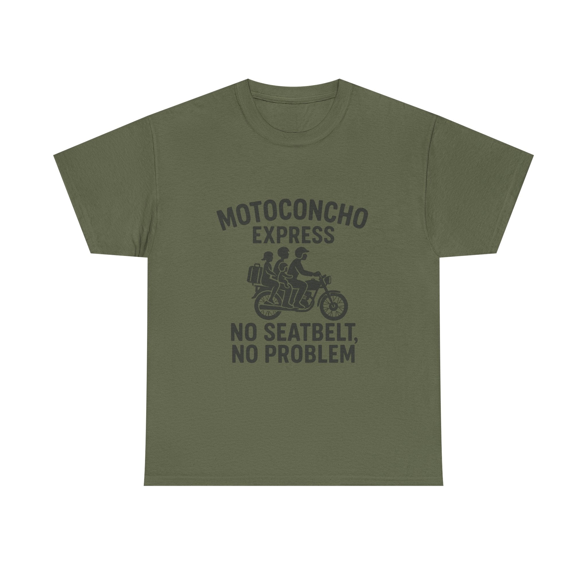 Motoconcho Express Tee, Funny Motorcycle Shirt, Unisex Cotton Tee, Gift for Bikers, Casual Wear for Every Occasion