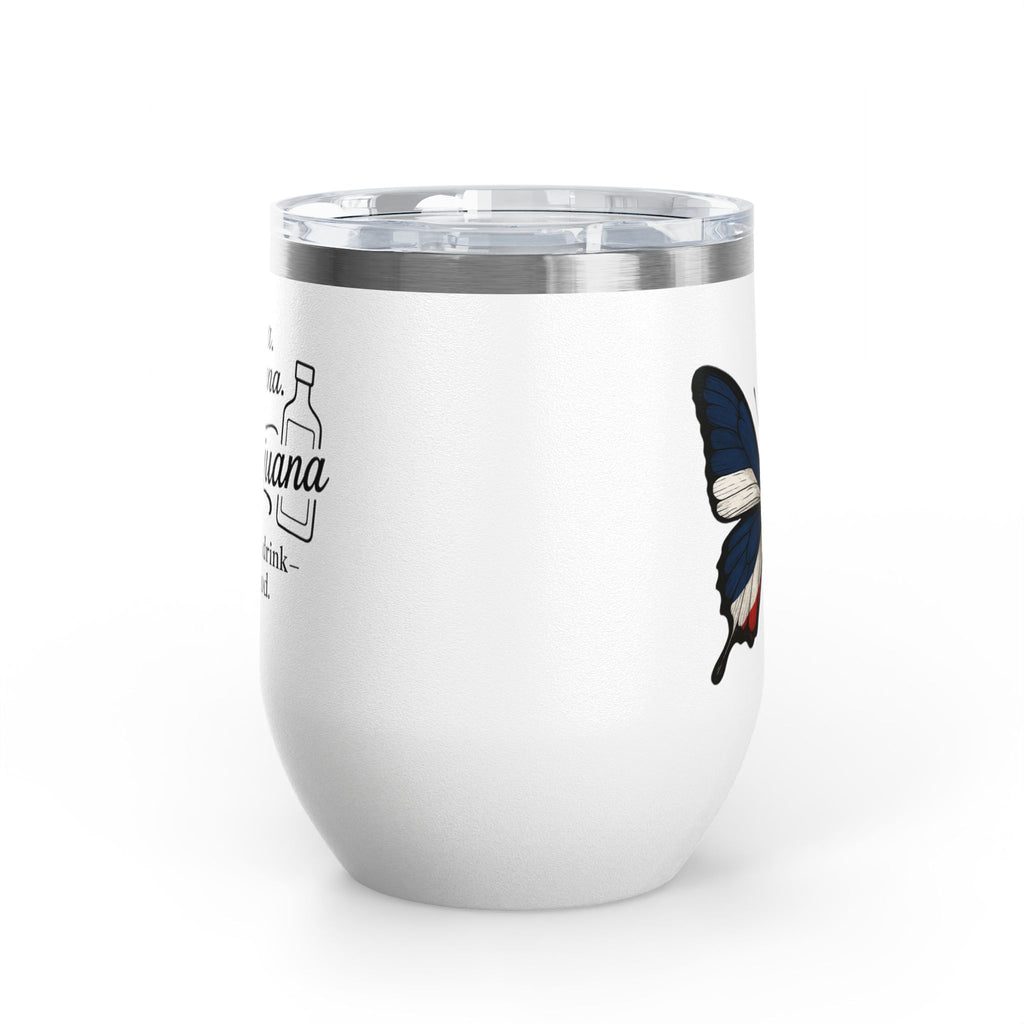 Mamajuana Wine Tumbler – 12oz Insulated Drinkware for Celebrating Life's Moments