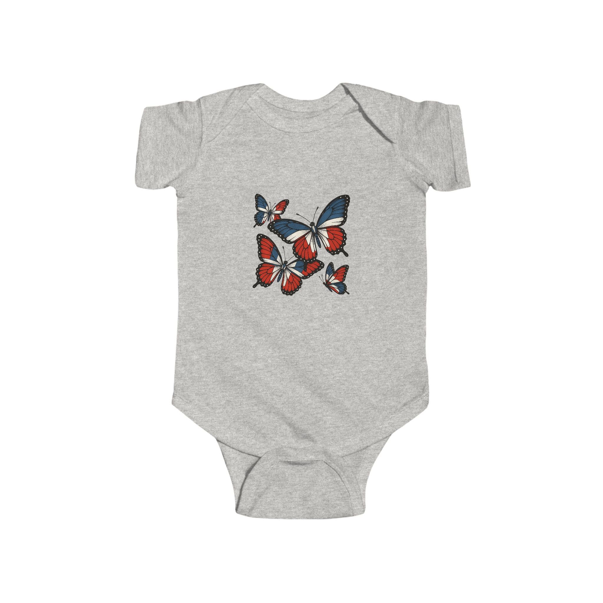 Butterfly Infant Bodysuit for Newborns, Cute Baby Outfit, Spring Gift, Floral Baby Clothes, Baby Shower Gift, Cute Toddler Apparel