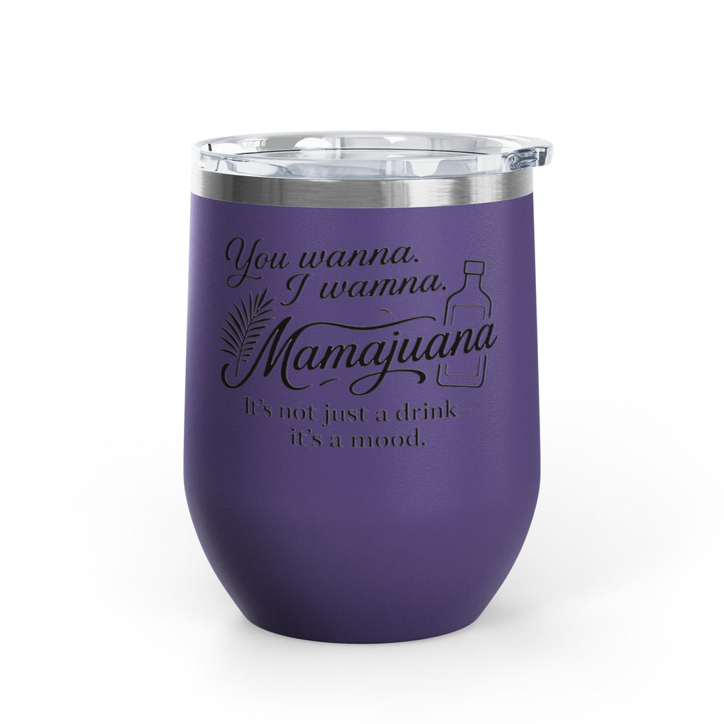 Mamajuana Wine Tumbler – 12oz Insulated Drinkware for Celebrating Life's Moments