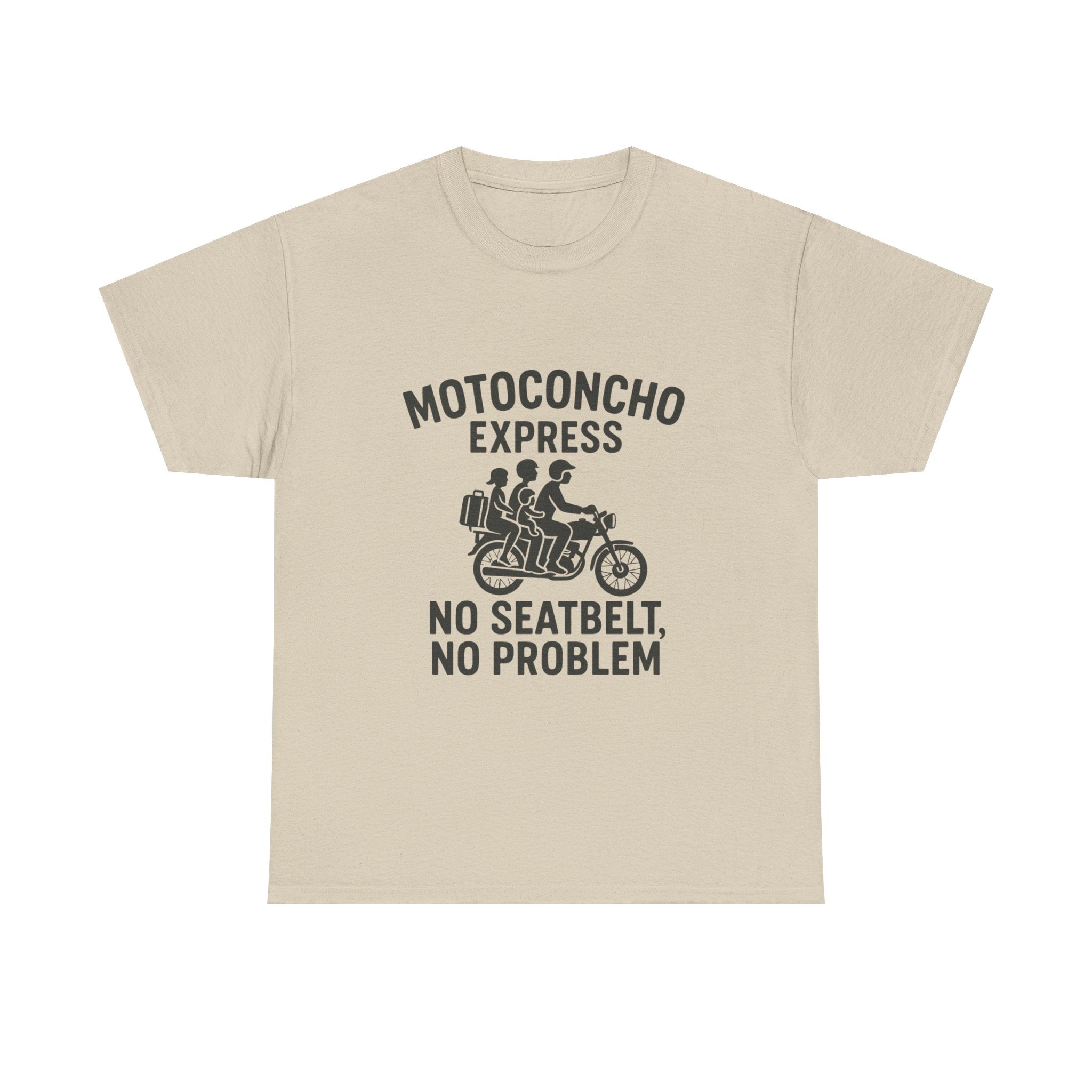 Motoconcho Express Tee, Funny Motorcycle Shirt, Unisex Cotton Tee, Gift for Bikers, Casual Wear for Every Occasion