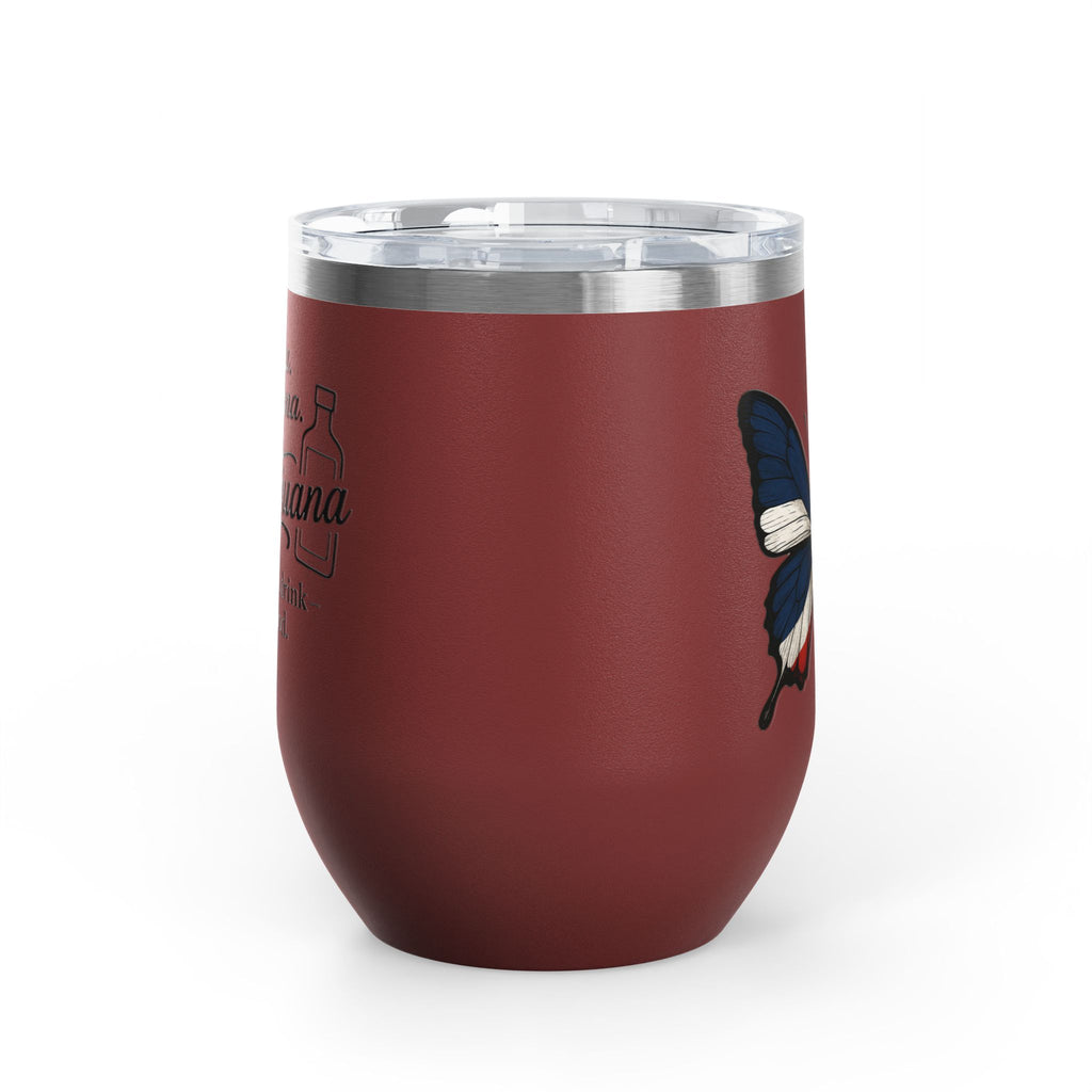 Mamajuana Wine Tumbler – 12oz Insulated Drinkware for Celebrating Life's Moments