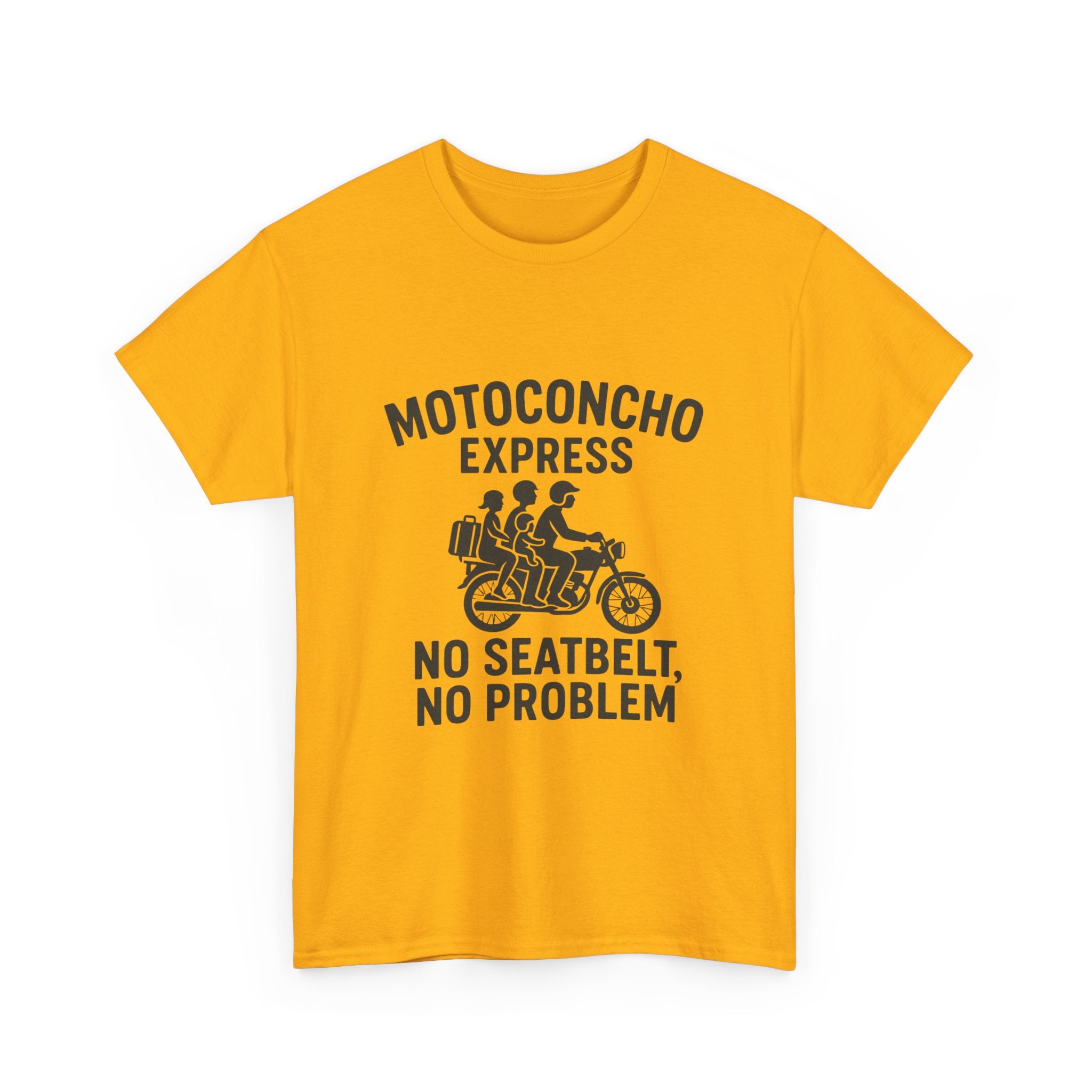 Motoconcho Express Tee, Funny Motorcycle Shirt, Unisex Cotton Tee, Gift for Bikers, Casual Wear for Every Occasion