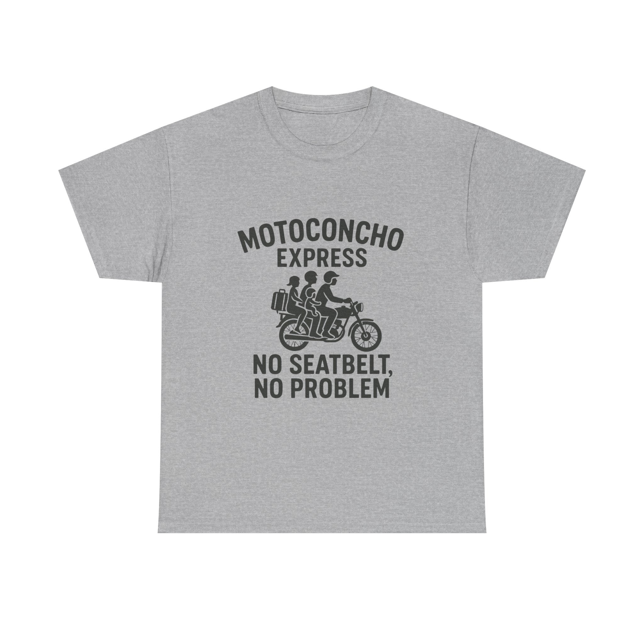 Motoconcho Express Tee, Funny Motorcycle Shirt, Unisex Cotton Tee, Gift for Bikers, Casual Wear for Every Occasion