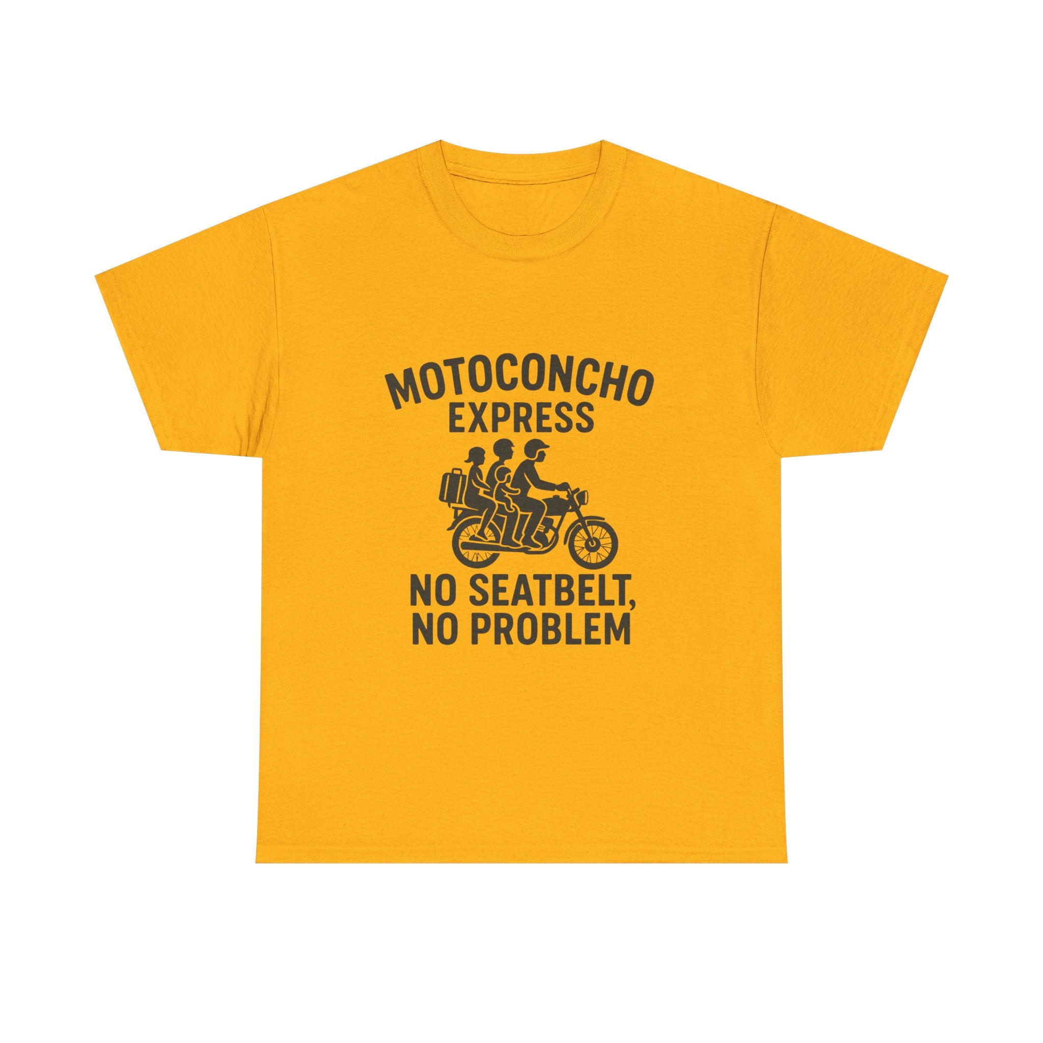 Motoconcho Express Tee, Funny Motorcycle Shirt, Unisex Cotton Tee, Gift for Bikers, Casual Wear for Every Occasion