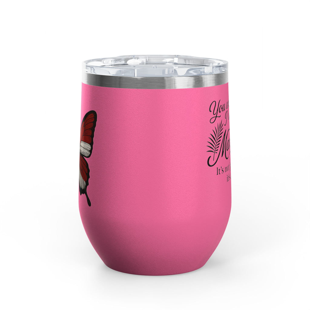 Mamajuana Wine Tumbler – 12oz Insulated Drinkware for Celebrating Life's Moments
