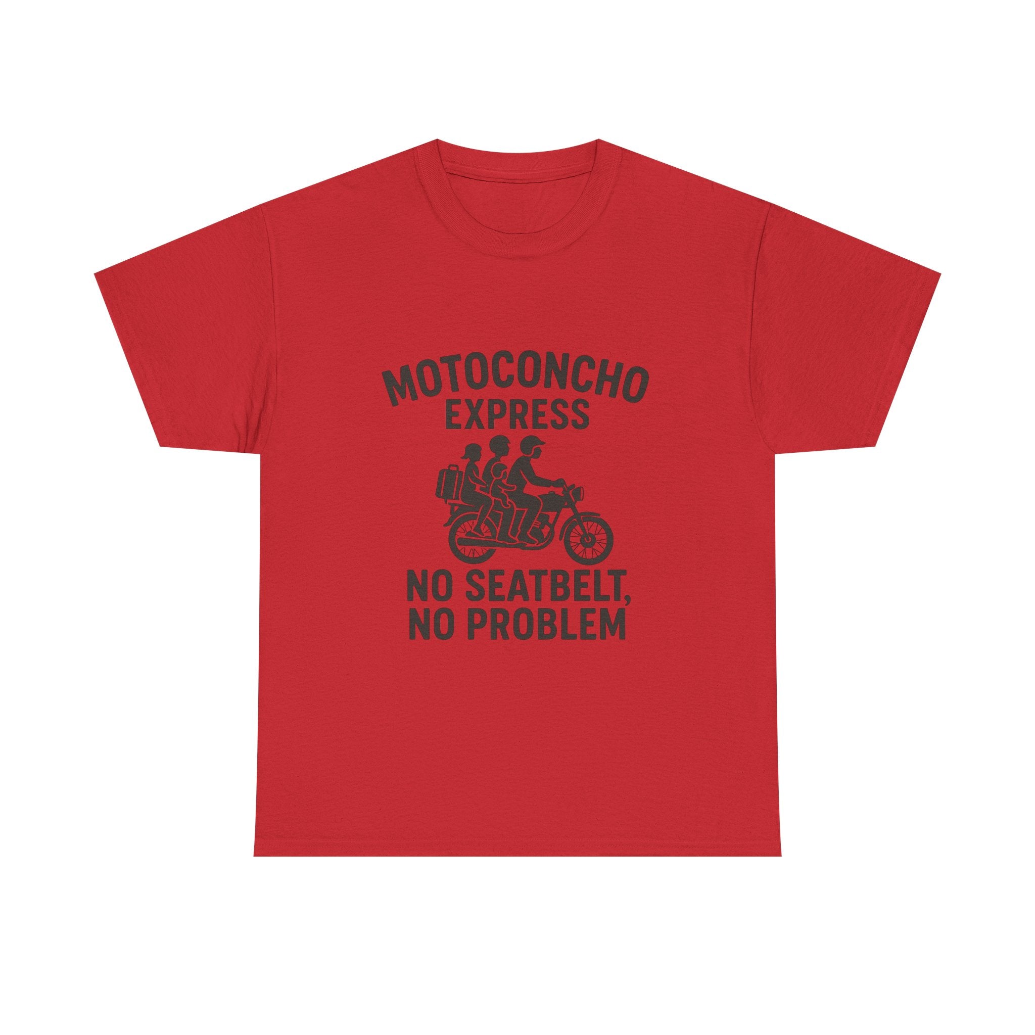 Motoconcho Express Tee, Funny Motorcycle Shirt, Unisex Cotton Tee, Gift for Bikers, Casual Wear for Every Occasion