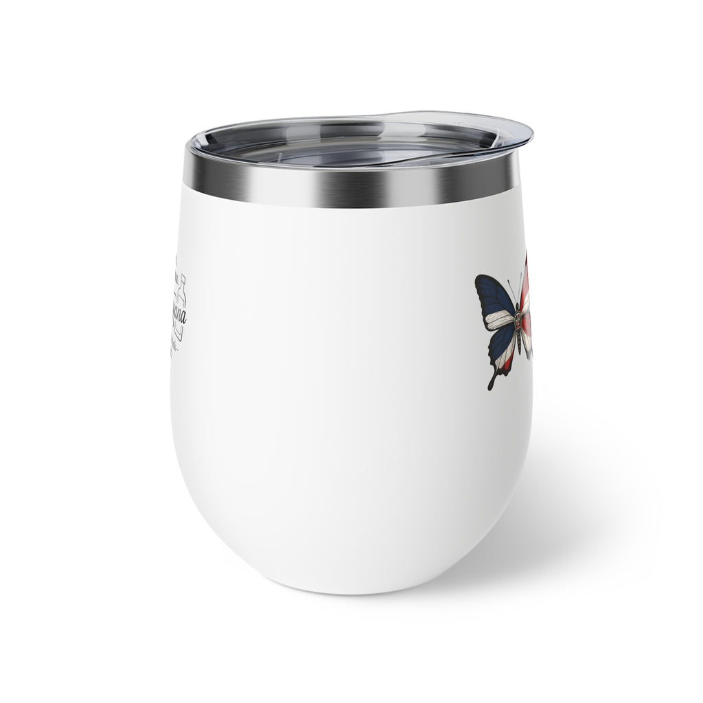 Butterfly and Quotes Insulated Travel Cup