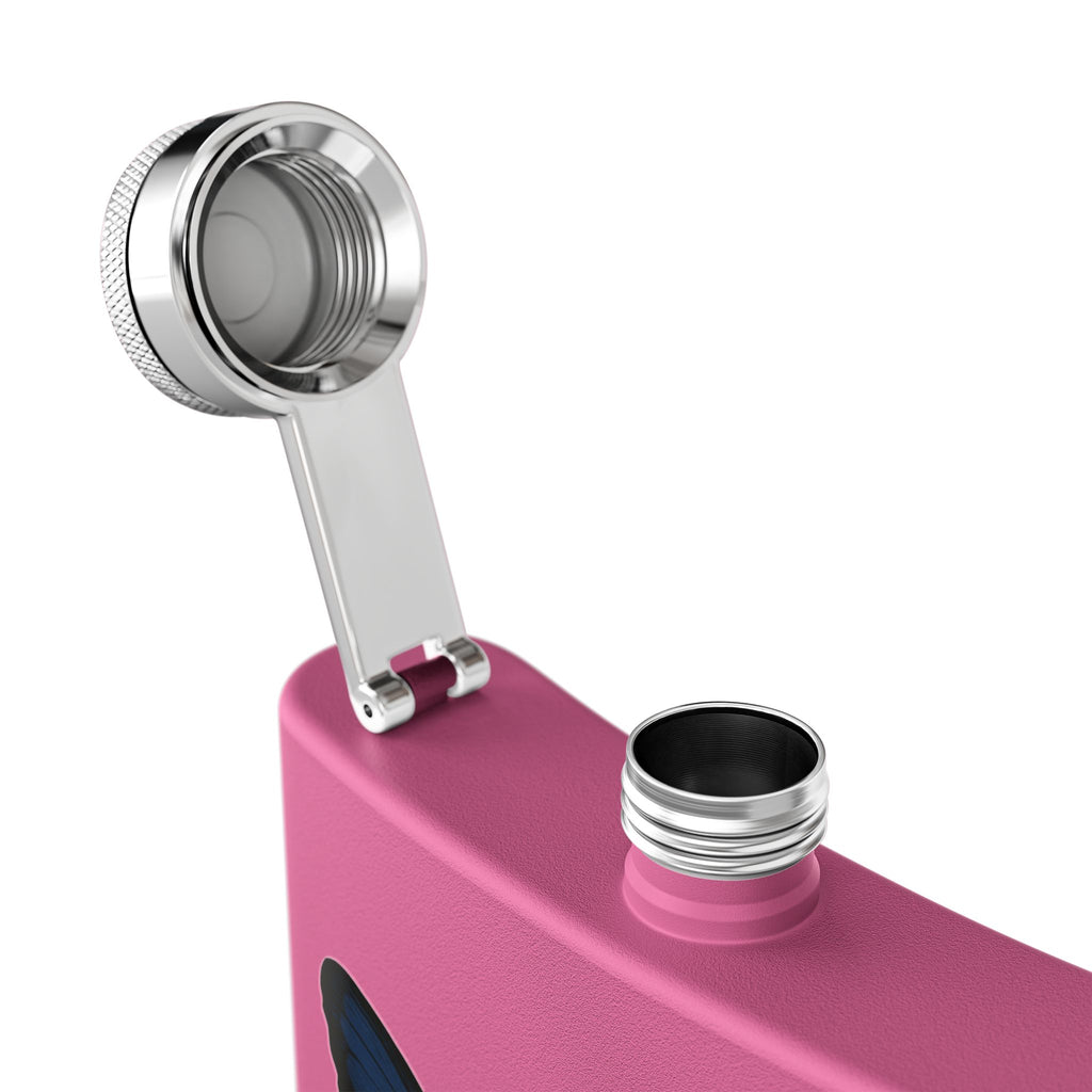 Patriotic Butterfly Flask - 6oz Stainless Steel Drinkware