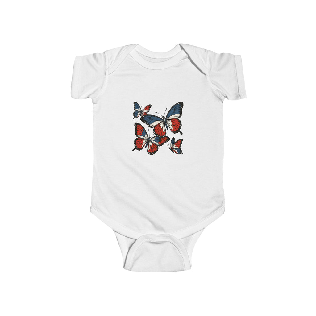 Butterfly Infant Bodysuit for Newborns, Cute Baby Outfit, Spring Gift, Floral Baby Clothes, Baby Shower Gift, Cute Toddler Apparel