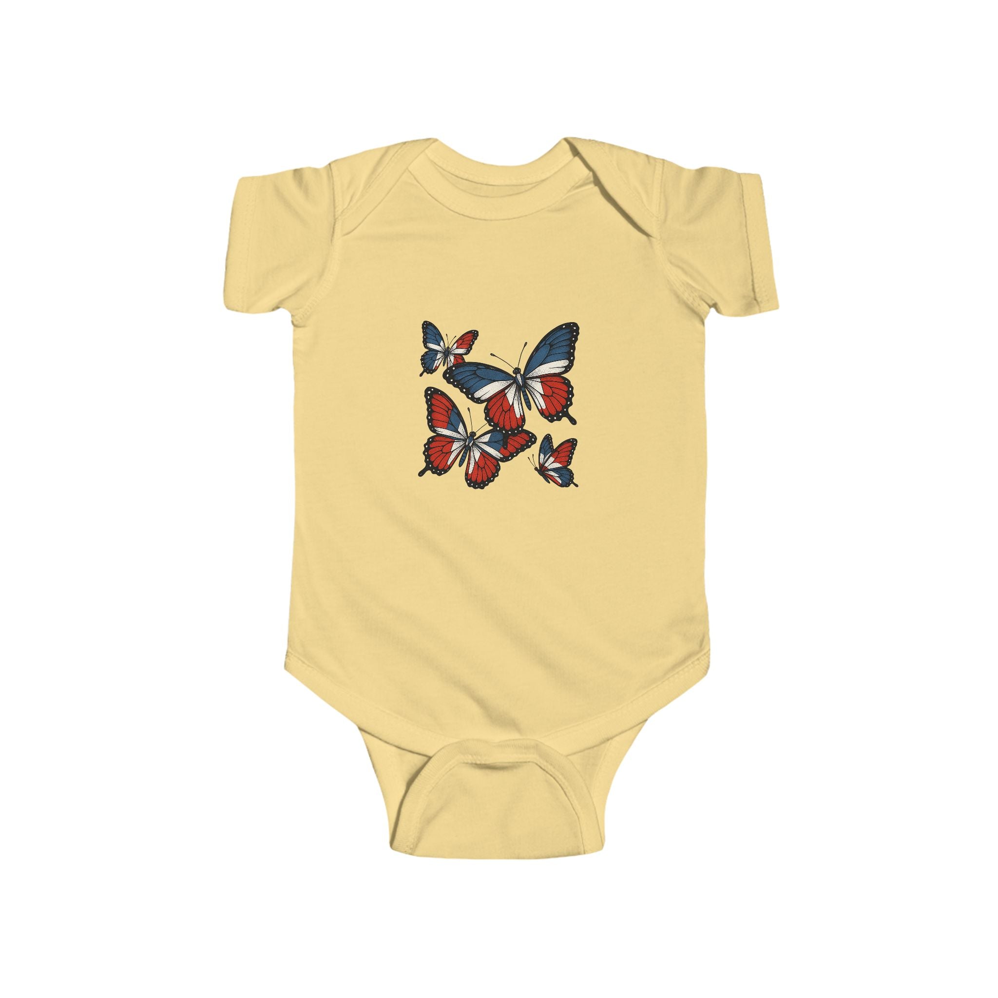 Butterfly Infant Bodysuit for Newborns, Cute Baby Outfit, Spring Gift, Floral Baby Clothes, Baby Shower Gift, Cute Toddler Apparel
