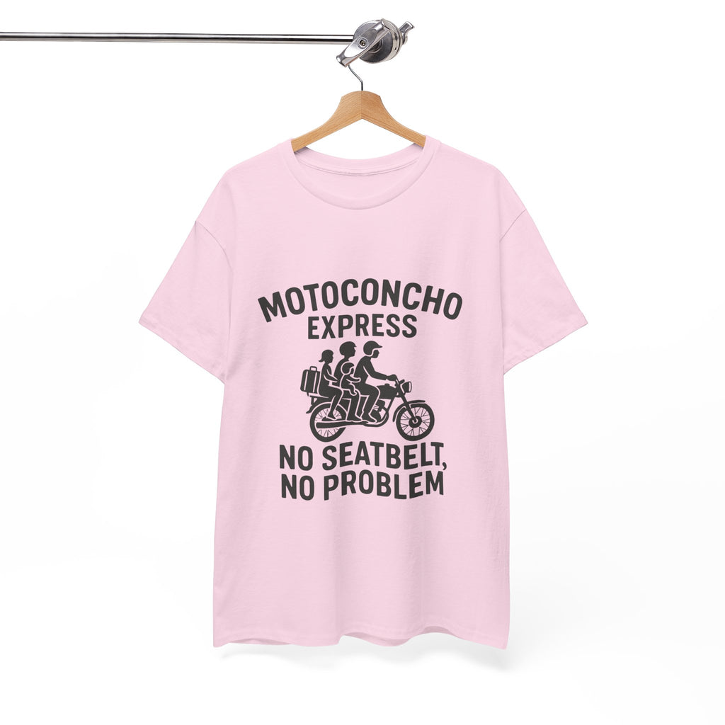Motoconcho Express Tee, Funny Motorcycle Shirt, Unisex Cotton Tee, Gift for Bikers, Casual Wear for Every Occasion