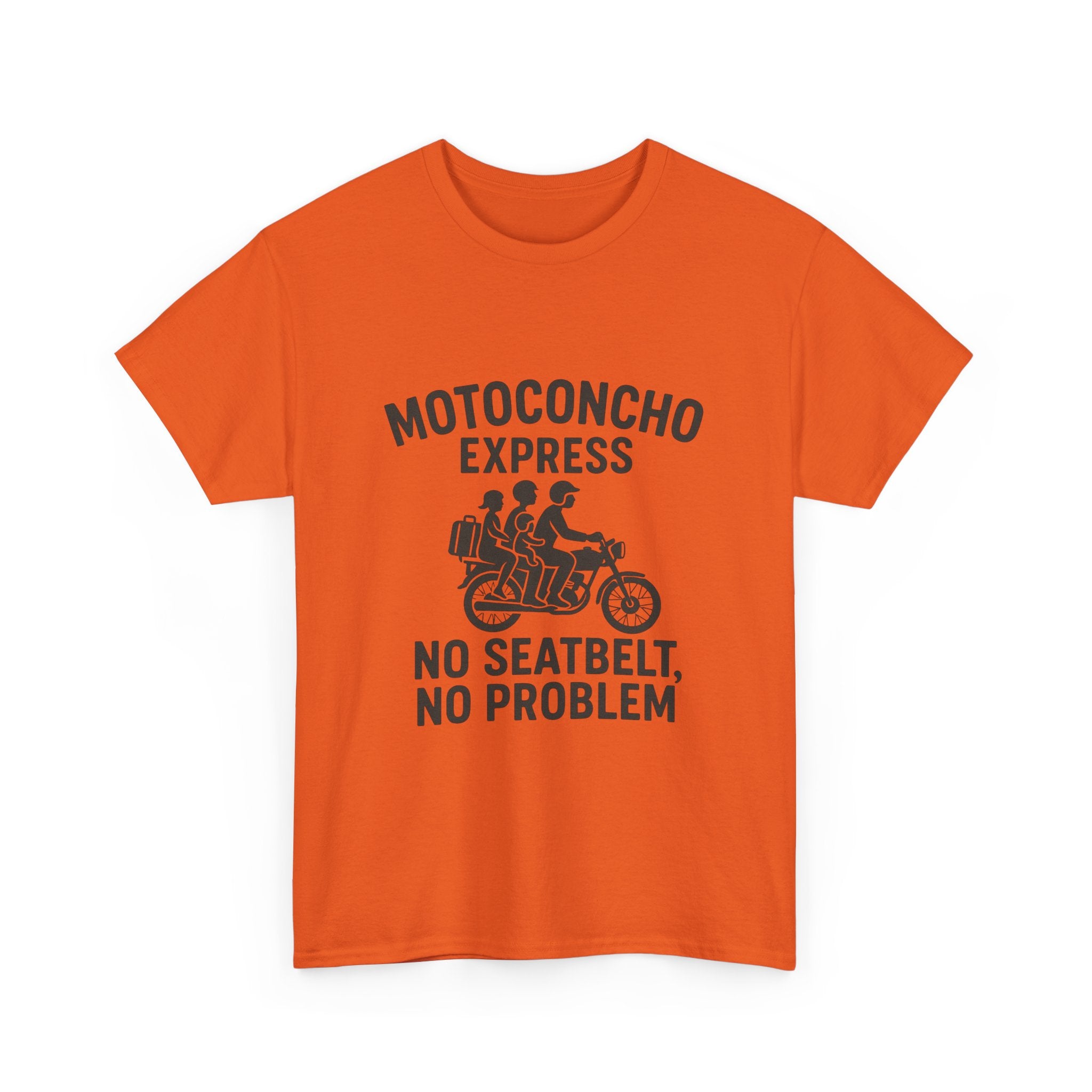 Motoconcho Express Tee, Funny Motorcycle Shirt, Unisex Cotton Tee, Gift for Bikers, Casual Wear for Every Occasion