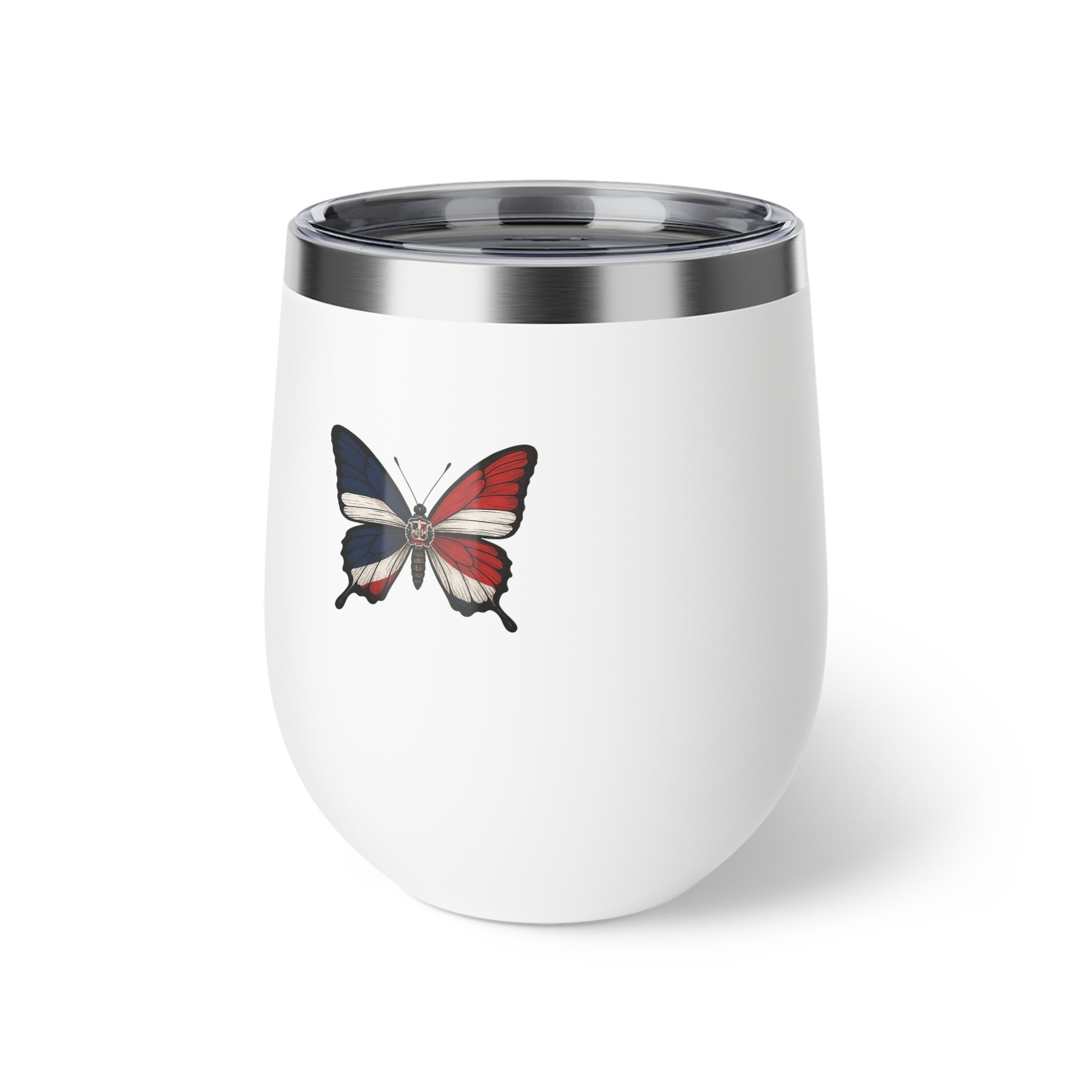 Butterfly and Quotes Insulated Travel Cup