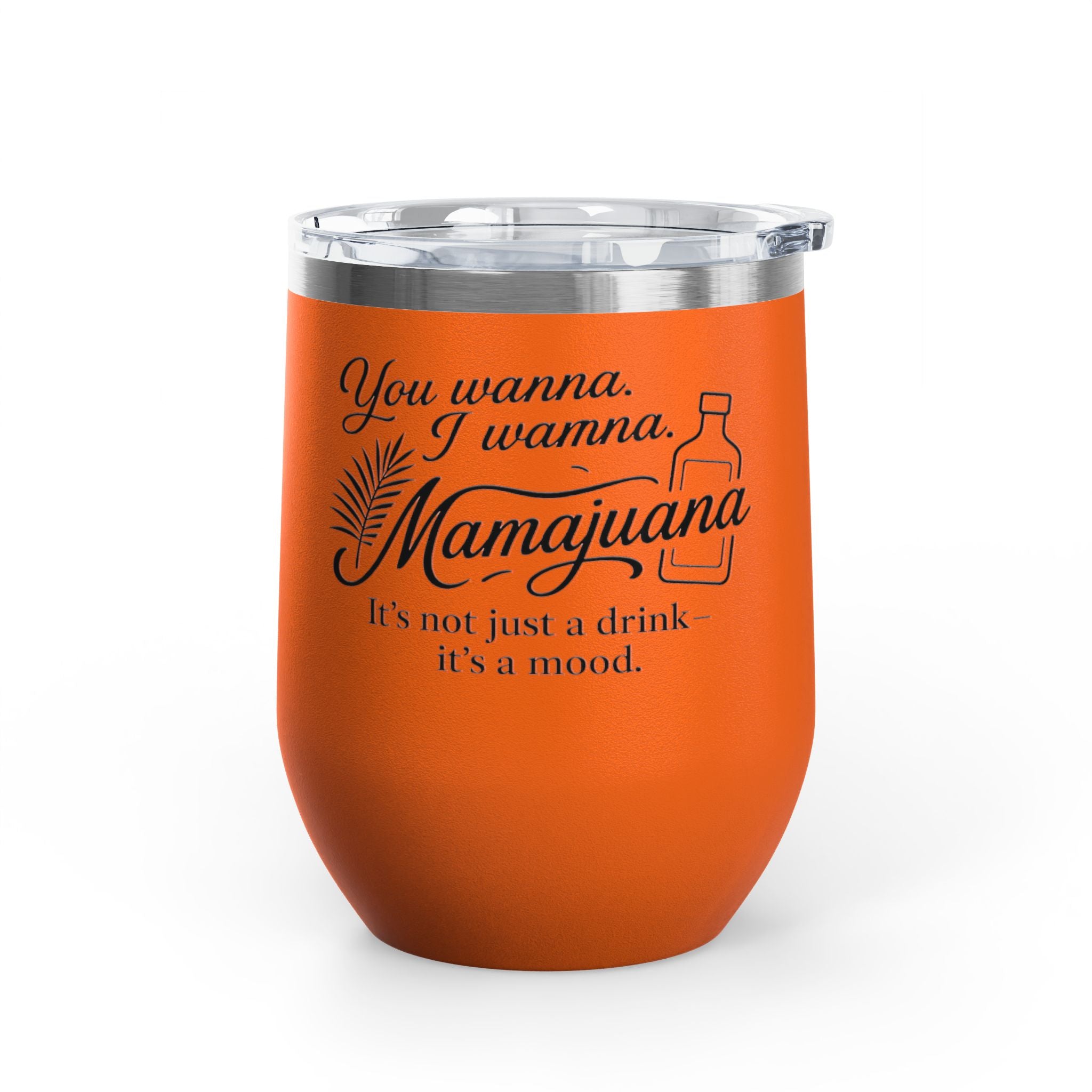Mamajuana Wine Tumbler – 12oz Insulated Drinkware for Celebrating Life's Moments