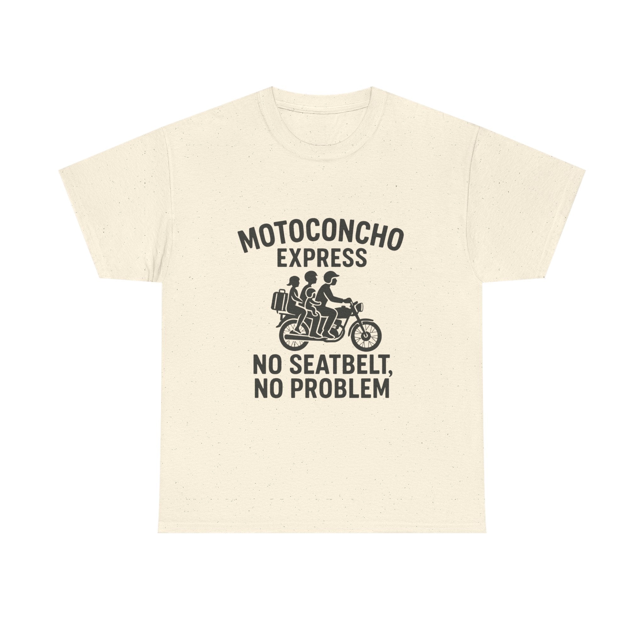 Motoconcho Express Tee, Funny Motorcycle Shirt, Unisex Cotton Tee, Gift for Bikers, Casual Wear for Every Occasion