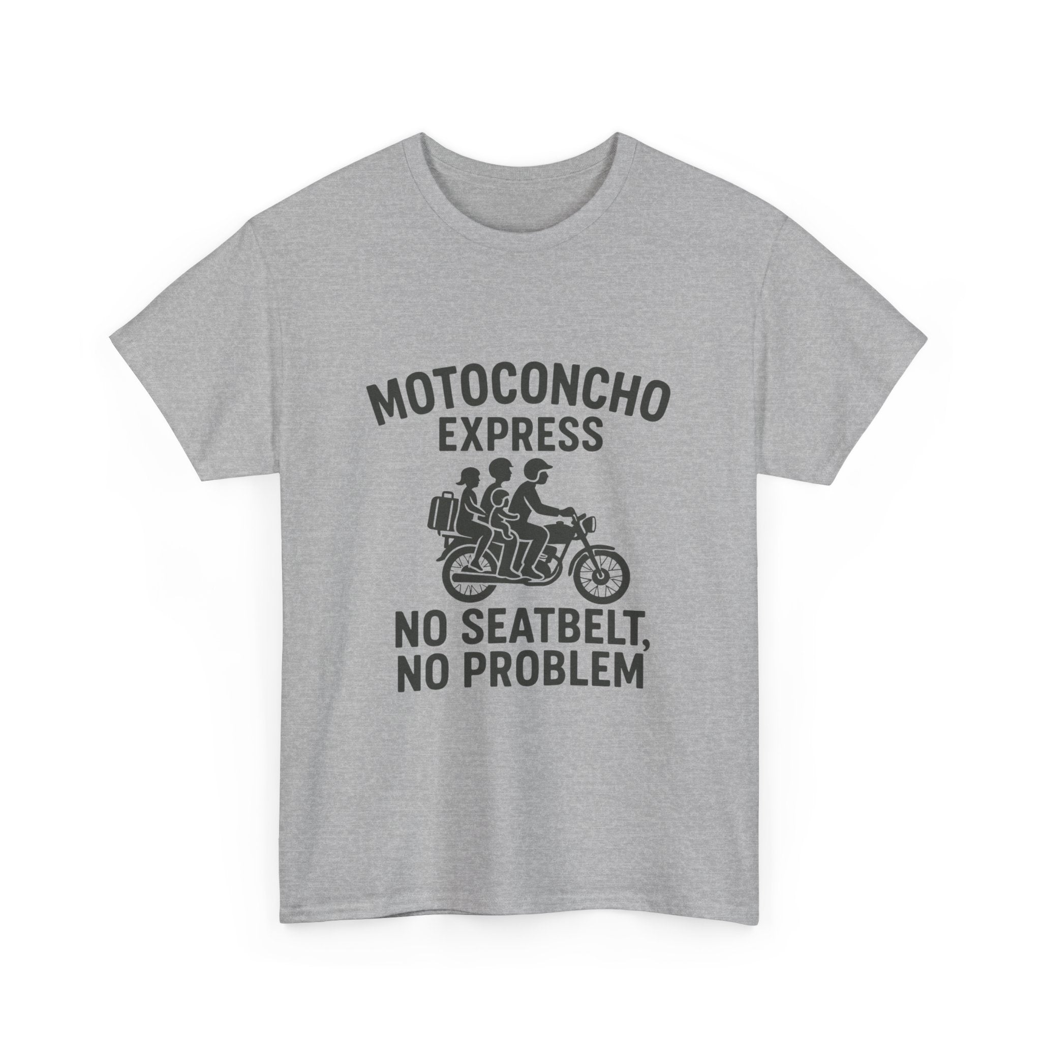 Motoconcho Express Tee, Funny Motorcycle Shirt, Unisex Cotton Tee, Gift for Bikers, Casual Wear for Every Occasion