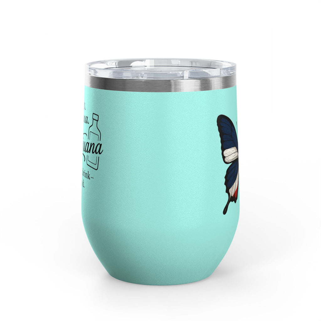 Mamajuana Wine Tumbler – 12oz Insulated Drinkware for Celebrating Life's Moments